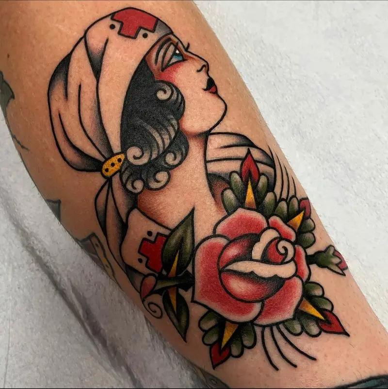 a tattoo on a person's arm